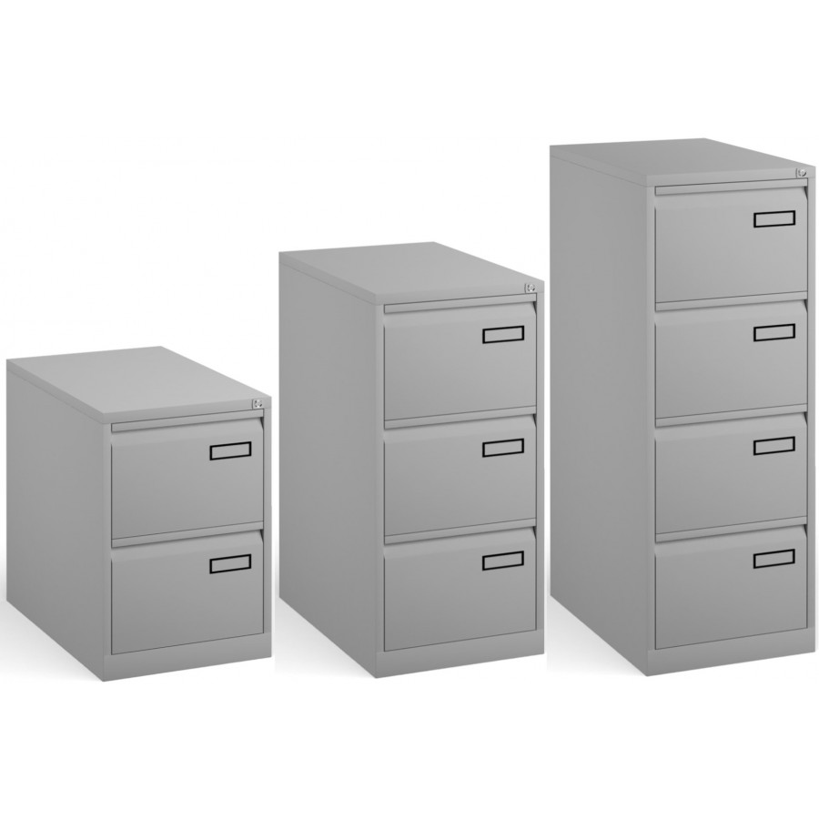 Bisley Lockable Contract Filing Cabinet - 40KG Capacity
